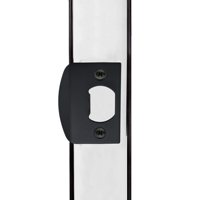 Design House 779348 Full Lip Square Corner Strike Plate Matte