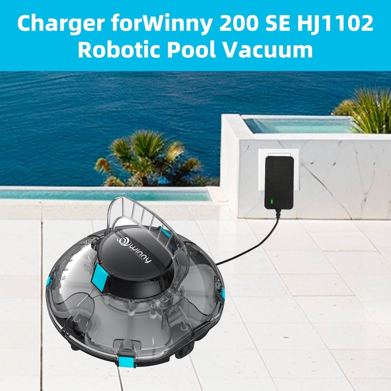 MSZLZTD 12.6V Charger for Winny Pool Cleaner Compatible with Winny