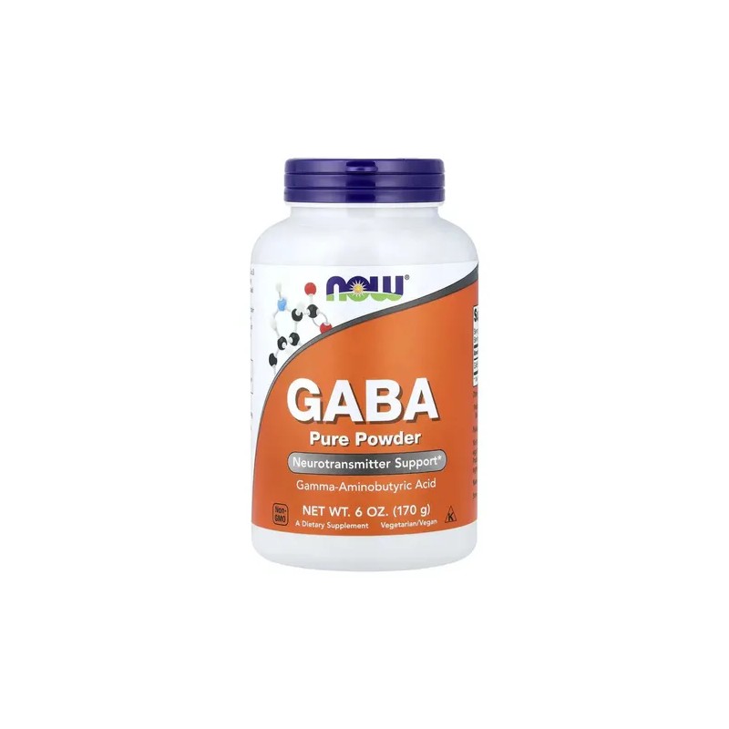 GABA en Polvo Pure GABA Powder, 6 oz (170 g)