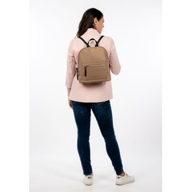 Tamaris Johanna 31816 Women's Backpack Plain Taupe 900, Taupe 900