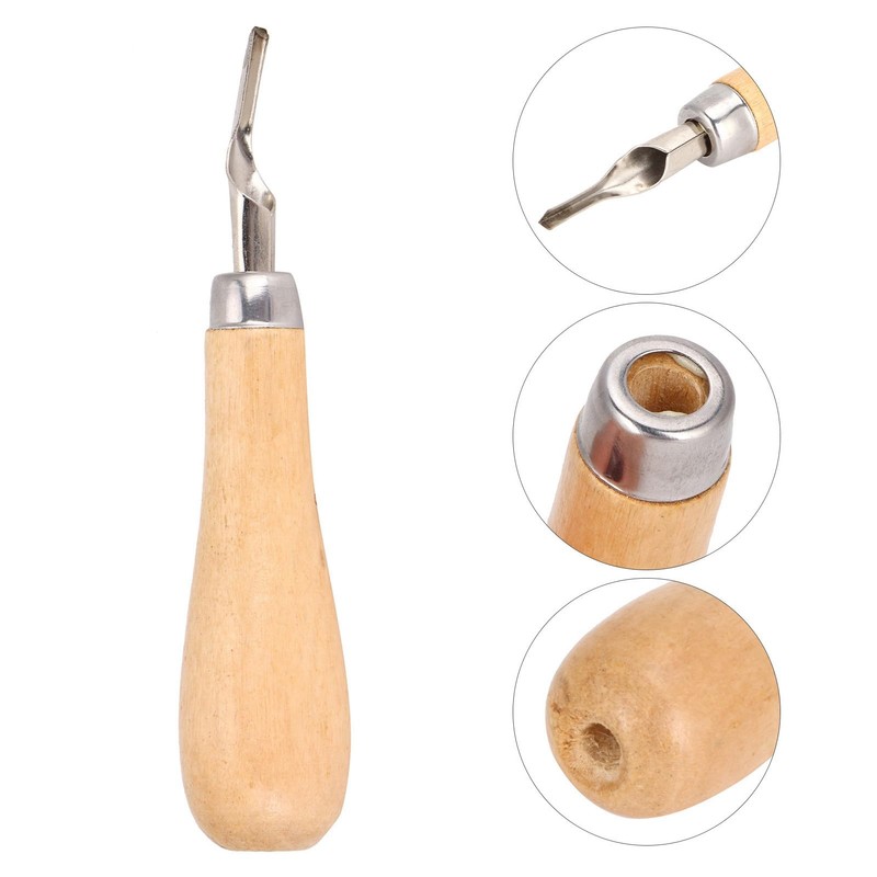 Set of 2 Linoleum Cutter Set Lino Carving Tools for
