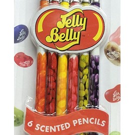 Jelly Belly set of 6 Scented Pencils