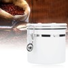 Stainless Steel Sealed Canister Coffee Flour Sugar Container Storage Jar