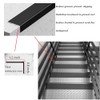 10-Pack 48 Inch Aluminum L-Shaped Non-Slip Stair Edge Protector,Nosing Matte