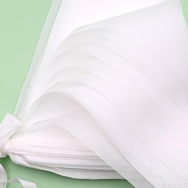 Topeedy 20M White Bunting Flags Party Decoration,40pcs Reusable White Pennant for Birthday Wedding Party Baby Shower Home or Garden Triangle Flags