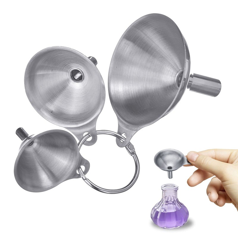 Westmark Funnel Set, 3 Pieces, Diameter 4.5 cm, 5.5 cm