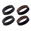 ANNEFIT Watch Bands Keeper, 4PCS Leather Watch Straps Replacement Loops