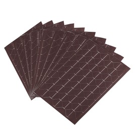 PATIKIL Photo Corner Sticker, 10 Sheets/1020 Pcs PVC Self Adhesive Picture Mounting Label for DIY Journal Album Diary Scrapbook, Brown