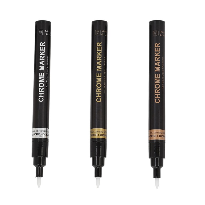 3pcs Nail Art Graffiti Pen Portable Quick Dry Nail Drawing