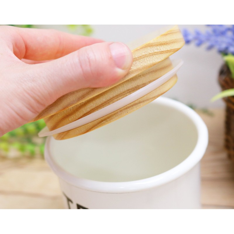 ha-sudezainzu Enamelware Vivre Canister Coffee (VI – 07) AM –