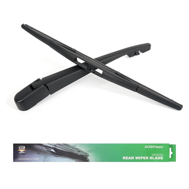 ACONTauto Rear Windshield Wiper Arm Blade Set - Replacement for