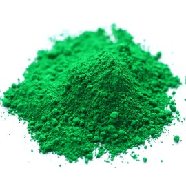 Matte Grass Green Oxide Pigment Powder - 142 g / 5 oz - Concrete Pigment, Cement Color Pigment, Resin Epoxy Dye, Colorant for Gypsum, Plaster, Putty, Grout, Lime, Paints