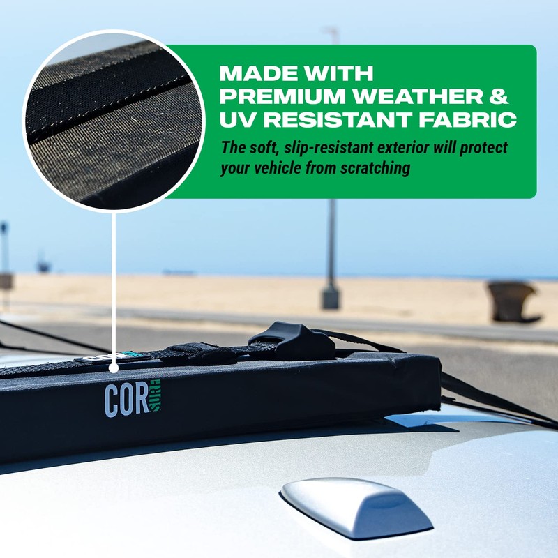 Universal SUP Surf Rack for Cars | Paddle Board Soft