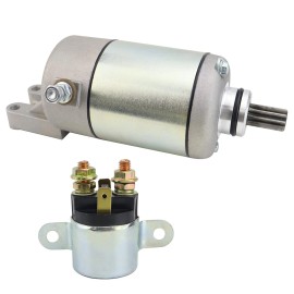 superstarterstore Outlander 500 Starter Motor & Solenoid Relay for Can-Am 2003-2023 SMU0287 18823