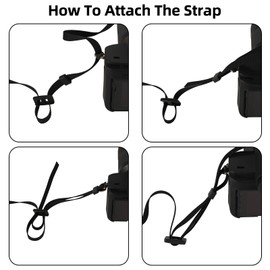 Yirlbey Camera Strap Pure Cotton Embroidered Woven Double Layer Leather Shoulder Strap Wide Camera Neck Adjustable Shoulder or Neck Strap for Cameras, Universal DSLR Strap, Vibrant Design, Colourful