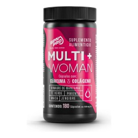 Multivitamínico Mujer Vitaminas Cúrcuma Colágeno Bpn 180 Cap
