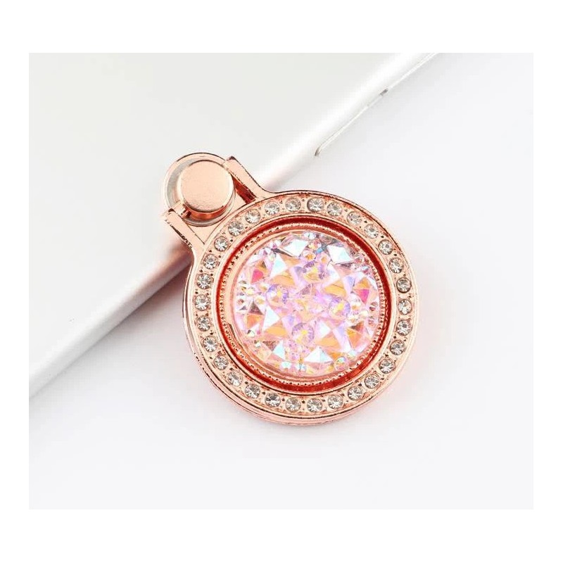 E&L LiliDreamStore 360 Rotating Fashion Crystal Cell Phone Finger Ring