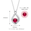 FH.bird Women's Necklace, Popular, Simple, 12 Month Birthstone, Forever Love,