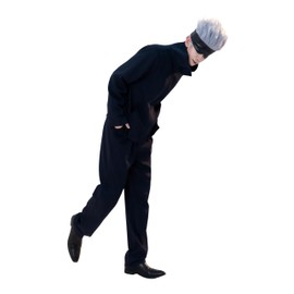 OSIAS Men's Gojo Satoru Teacher Uniform Cosplay Costume (M)