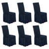NICEEC Spandex Chair Covers for Dining Chairs Covers Set of