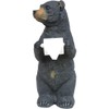 Black Bear Cub Toilet Paper Holder – Rustic Lodge Bathroom