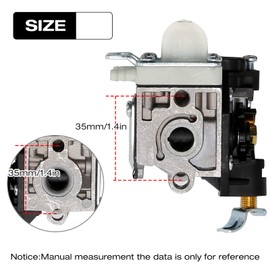Saihisday A021003660 Carburetor with Primer Bulb RB-K106 A021003661 Replacement for PB-250LN PB-250 Echo ES-250