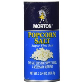 Morton Popcorn Salt 3.75 oz 6 Pack