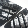 New 2pcs Racing Side Rear Quarter Window Louvers for Honda