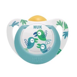 Nuk Star Latex Orthodontic Soother 18-36months 1item (10.737.040)