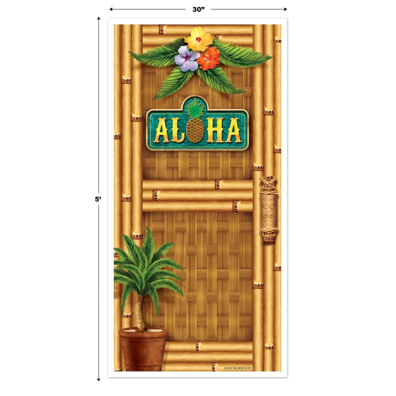 Beistle Aloha Door Cover