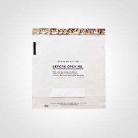 Superior Bag 9x9 Inch 10 Strap Small Deposit Bag Clear Plastic (Package of 250)