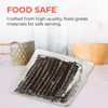 Sideways Cake Slice Containers with Hinged Lids – 30 Pack,