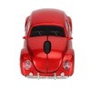 Wireless Mouse Red Sports Car Style 2.4GHz USB Receiver 1600DPI
