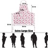 LOLOMLO Oversize Canvas Cotton Apron, Extra Large Aprons with 2