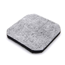 vhbw Replacement Activated Carbon Filter Compatible with Moulinex Classic 1000, Classic&Super1000, Quadra 700 Fryer - Grey