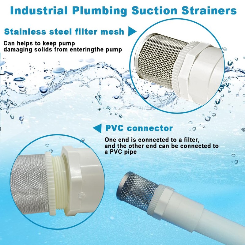 2 inch Stainless Steel Filter Cover Connected to 2 inch/DN50