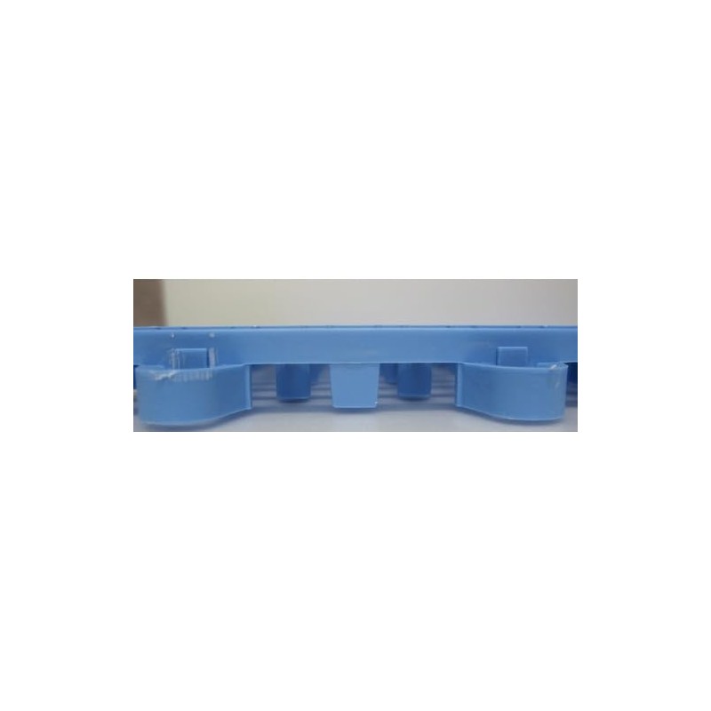 TRUSCO Anti-Bacterial/Flameproof Joint Duckboard, Gray TJSD30-GY