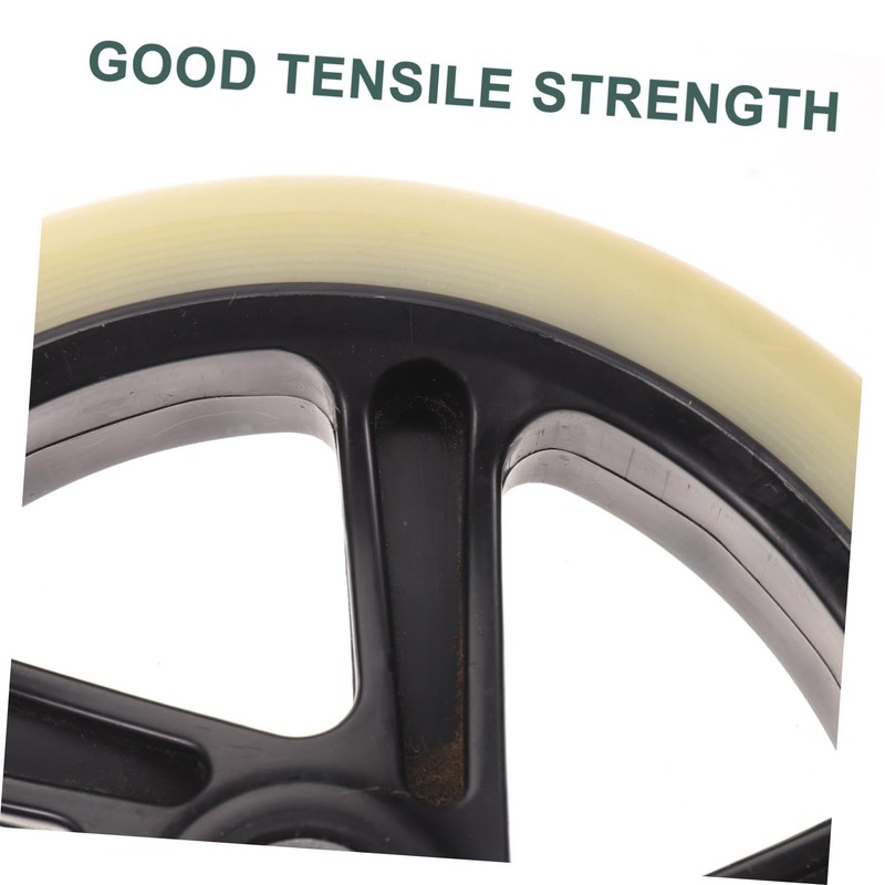 OHPHCALL 2pcs Replacement Scooter Wheels 180mm Mute Wheels for Scooters