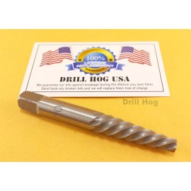 Drill Hog #5 Spiral Easy Out EZ Out Round Screw Extractor Bolt Drill Hog Lifetime Warranty
