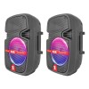 Kaiser Sistema Bafles Par De Bocinas 8 Ksr Bluetooth Recargable
