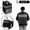 cherrboll XL Insulated Pizza Delivery Backpack, Thermal Food Delivery Bag