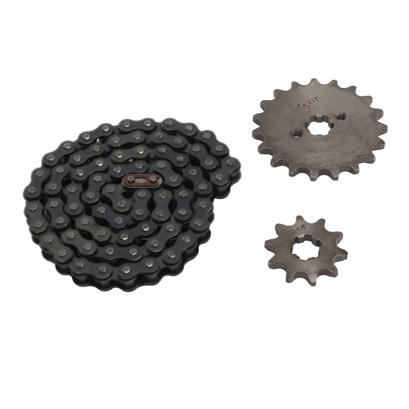 420 19T Front Engine Sprockets 10 Tooth Rear Sprocket Steel