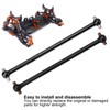 2PCS 1/18 RC Horizontal Drive Shaft RC Car Drive Shaft