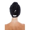 Texere Women's Bamboo Viscose Hair Towel (Tya, Black, U) Quick