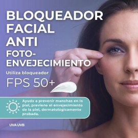 Sunbeat Bloqueador Solar Facial Anti Fotoenvejecimiento 90g