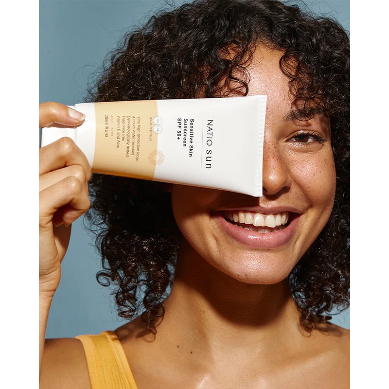 Natio Sensitive Skin Sunscreen SPF 50+ 200ml