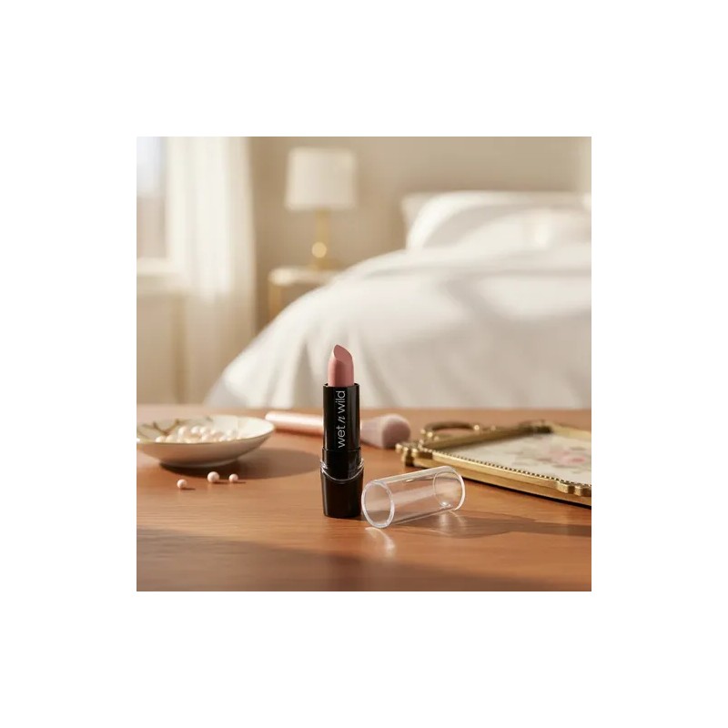 Lápiz Labial Wet N Wild Silk Finish Lipstick Acabado De