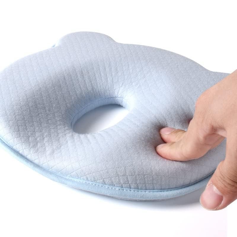 Yevclihds Memory Foam Baby Pillow,Cute Cartoon Bear Soft and Cozy