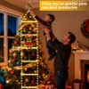 Luces Navideñas de Escalera 3M 240 LED con Santa Claus