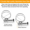 Hose Pipe Connector Set – 32mm Pond Hose Connector with